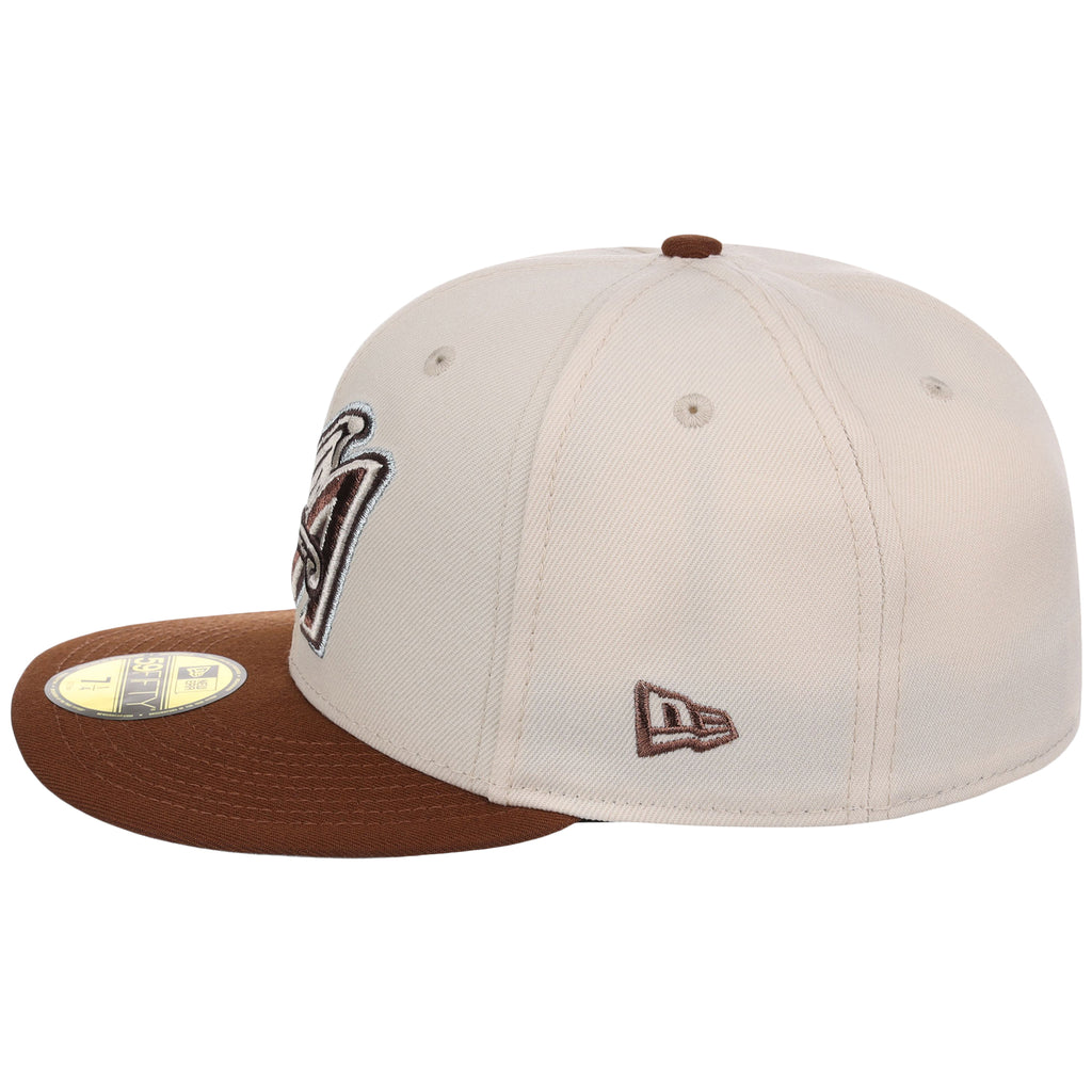 Anaheim Angels MLB Auburn Cream New Era 59FIFTY