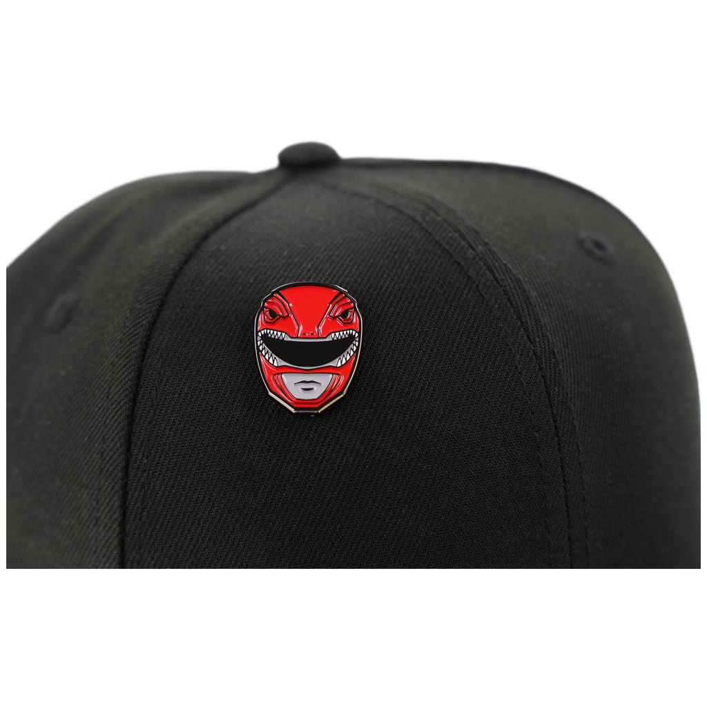 Power Rangers Red Ranger Helmet Pin