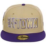 Houston Texans Side A: Track One New Era 59FIFTY (Gold/Purple)