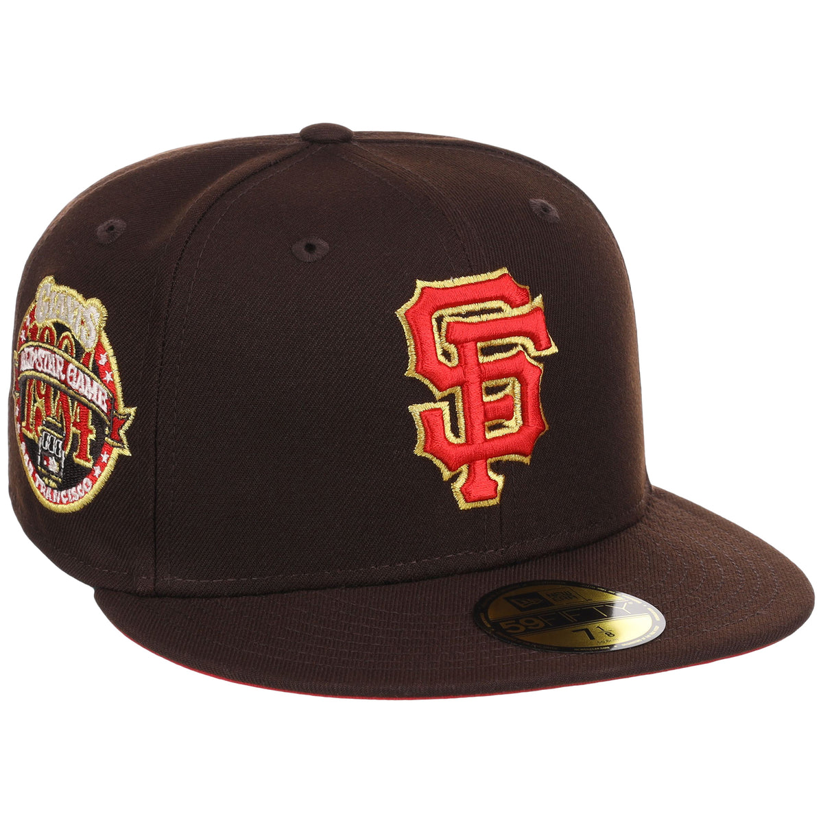 San Francisco Giants MLB Burnt Wood x Red New Era 59FIFTY