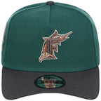 Florida Marlins MLB Emerald Graphite New Era 9FORTY