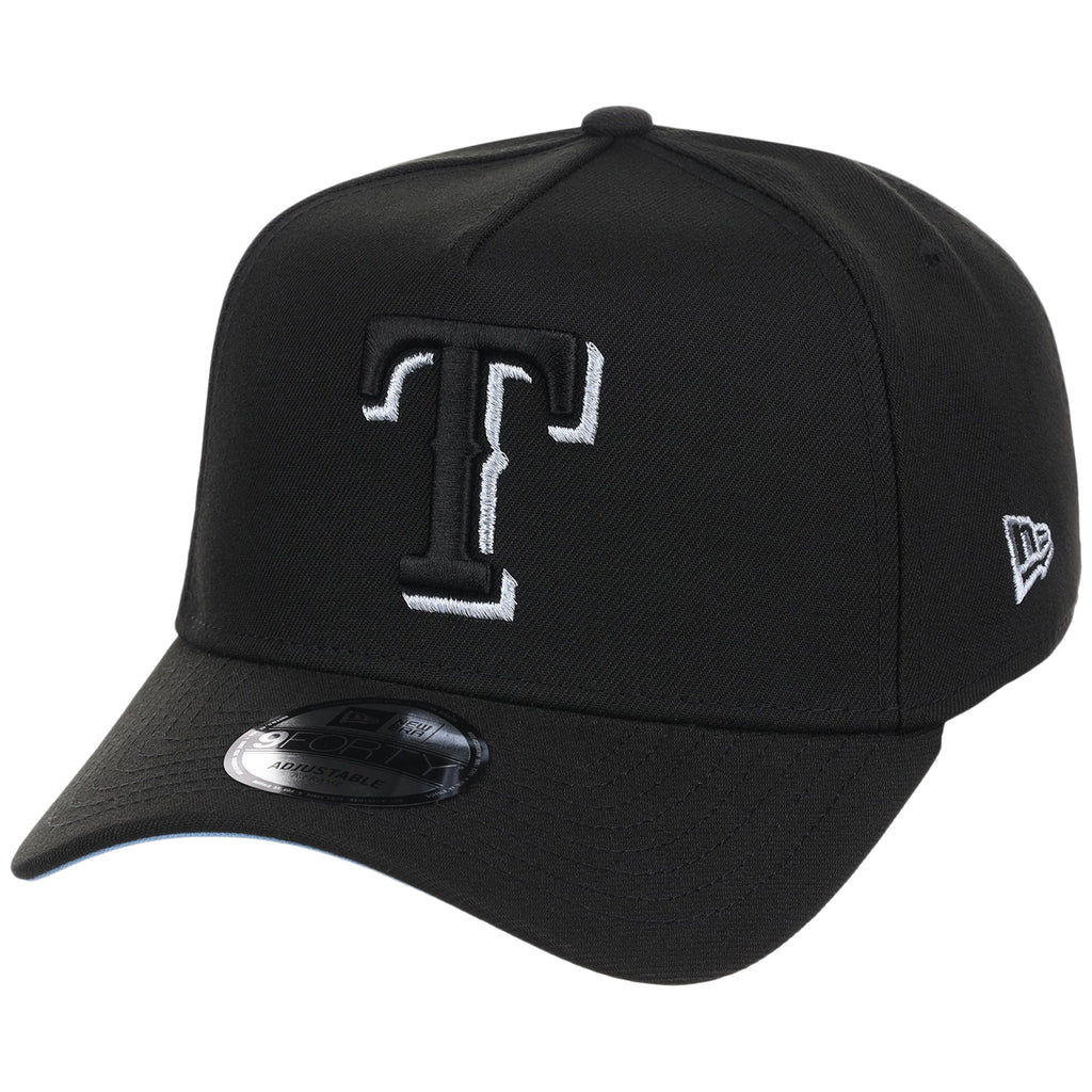 Texas Rangers MLB Black Sky FASHION CORE New Era 9FORTY A-Frame