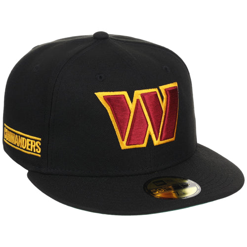 Washington Commanders NFL Black Dome New Era 59FIFTY
