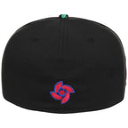 Crown the Country: Dominican Republic New Era 59FIFTY (Black/Floral) 'República Dominicana'