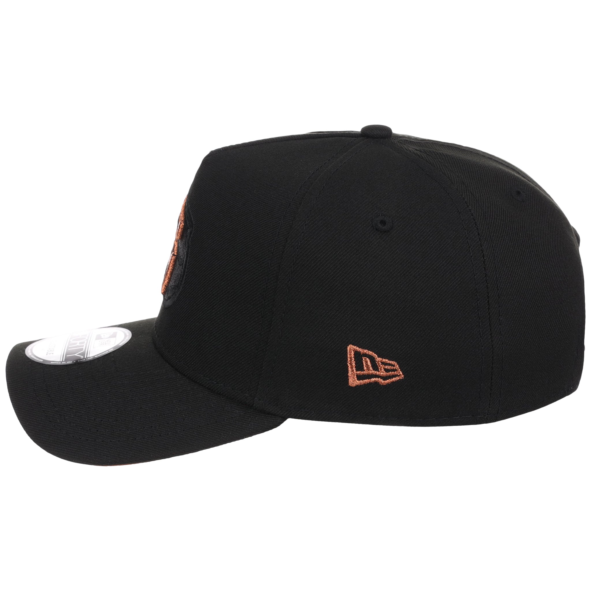 Cleveland Guardians MLB Black x Rust FASHION CORE New Era 9FORTY A-Frame