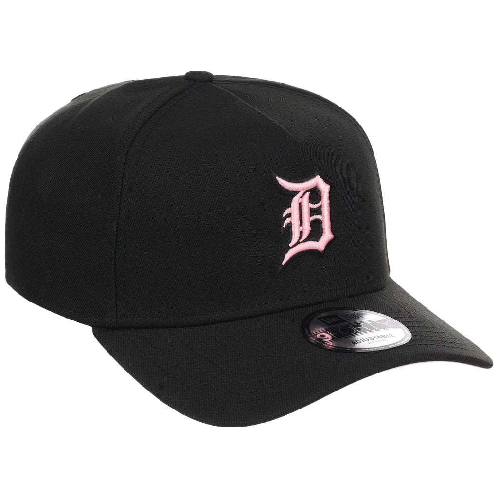 Detroit Tigers MLB Black x Pink FASHION CORE New Era 9FORTY A-Frame