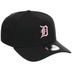 Detroit Tigers MLB Black x Pink FASHION CORE New Era 9FORTY A-Frame