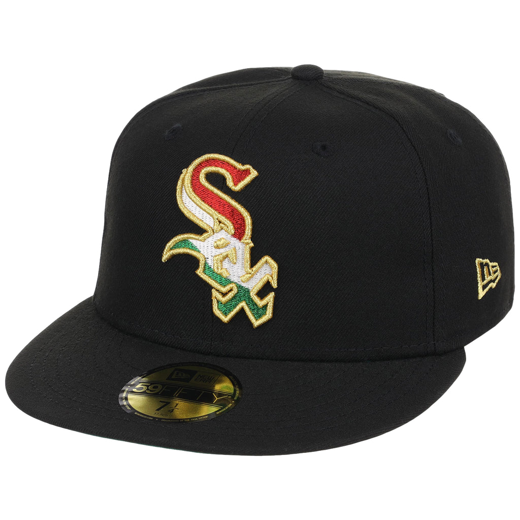 Chicago White Sox (Black/Black) Chicago Southside Crown the City New Era 59FIFTY