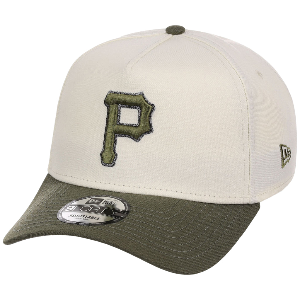 Pittsburgh Pirates MLB Chrome Olive New Era 9FORTY