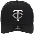 Minnesota Twins MLB Liquid Titanium New Era 9FORTY A-Frame