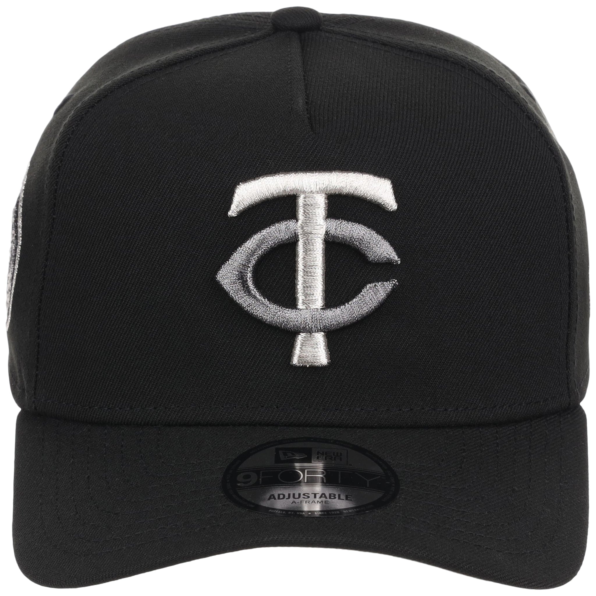 Minnesota Twins MLB Liquid Titanium New Era 9FORTY A-Frame