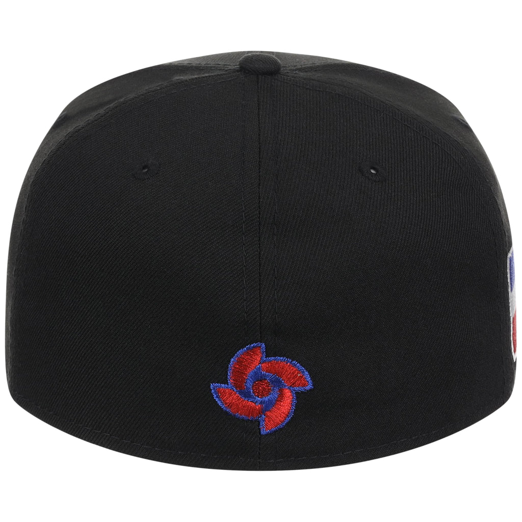 Crown the Country: Dominican Republic New Era 59FIFTY (Black/Black)