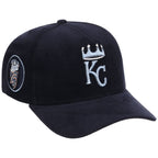 Kansas City Royals MLB Peach Ice Navy Cord New Era 9FORTY A-Frame – 1