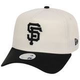 San Francisco Giants Women's New Era 9FORTY Chrome x Black A-Frame