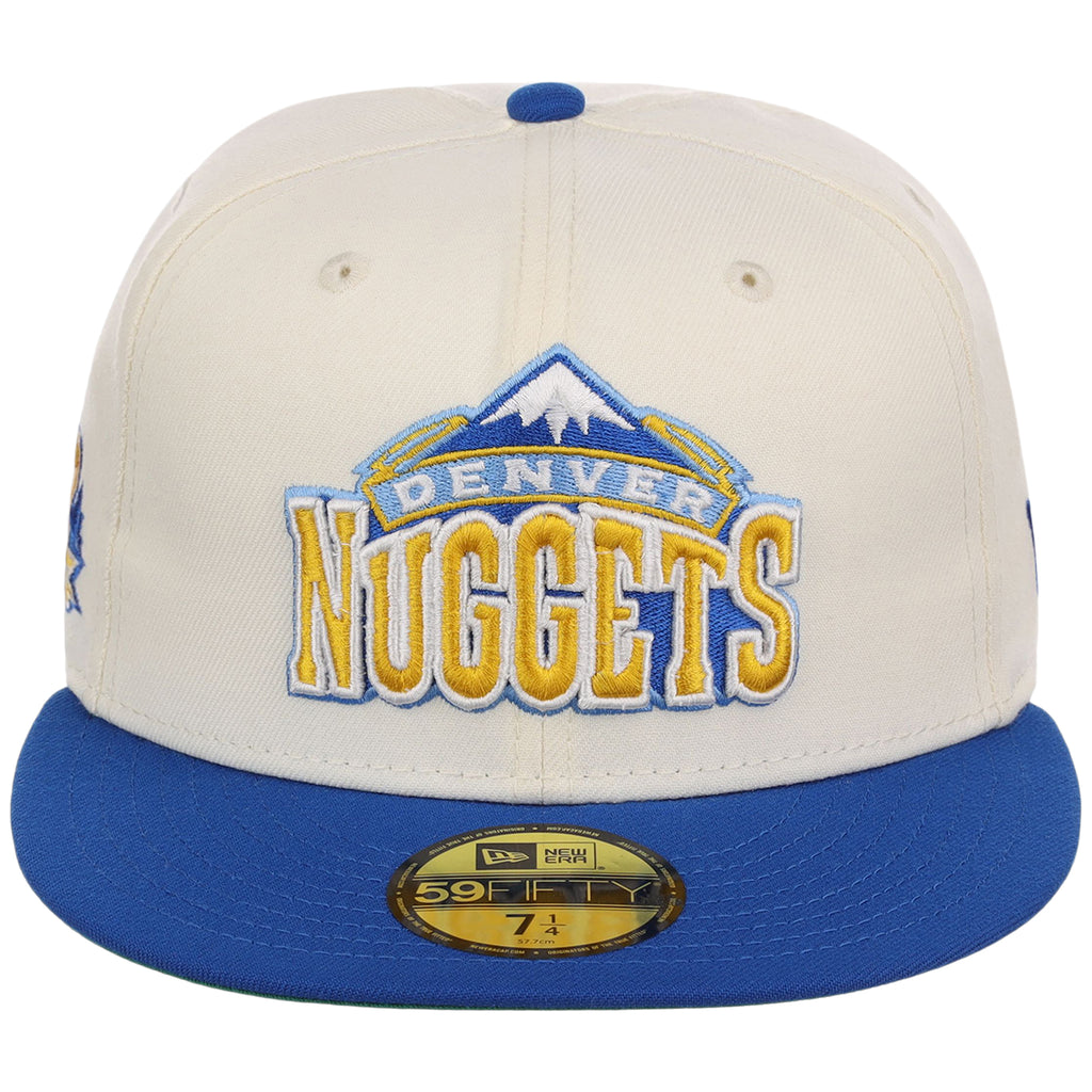 Denver Nuggets NBA Chrome OTC New Era 59FIFTY (Chrome/Blue)