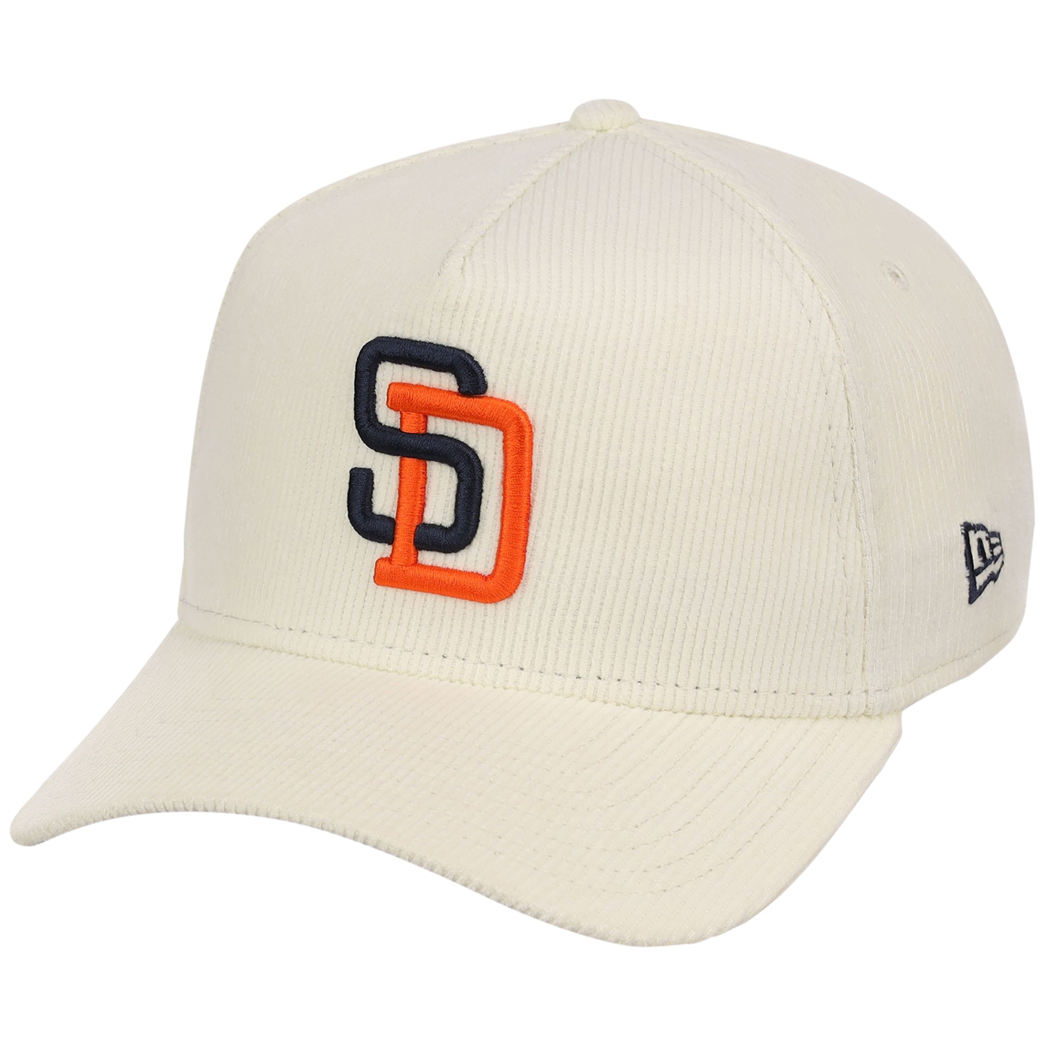 San Diego Padres MLB Chrome Cord FASHION CORE New Era 9FORTY A-Frame