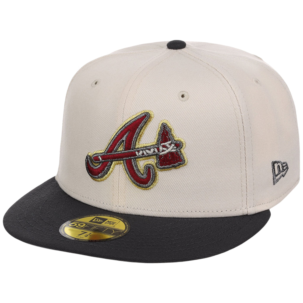Atlanta Braves MLB Smoke 'n Merlot New Era 59FIFTY