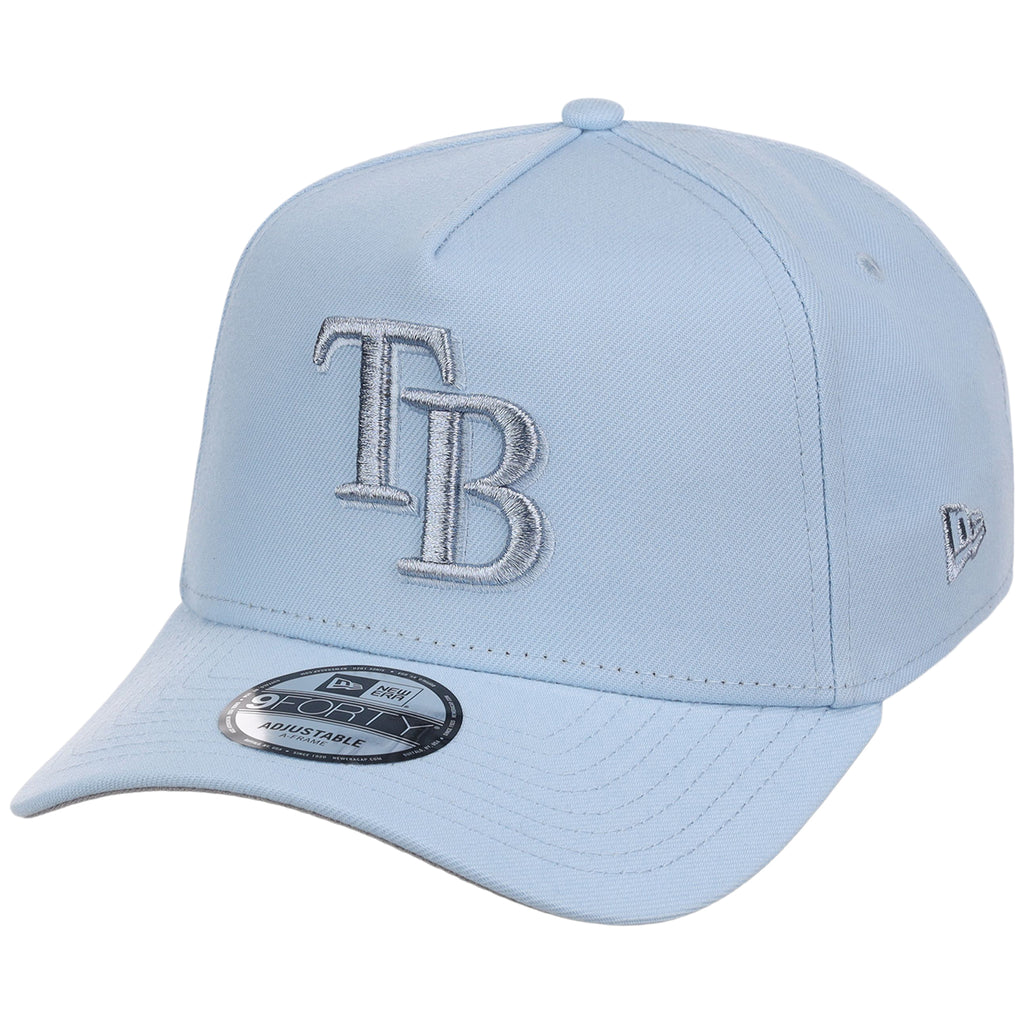 Tampa Bay Rays MLB Glacial Blue New Era 9FORTY A-Frame