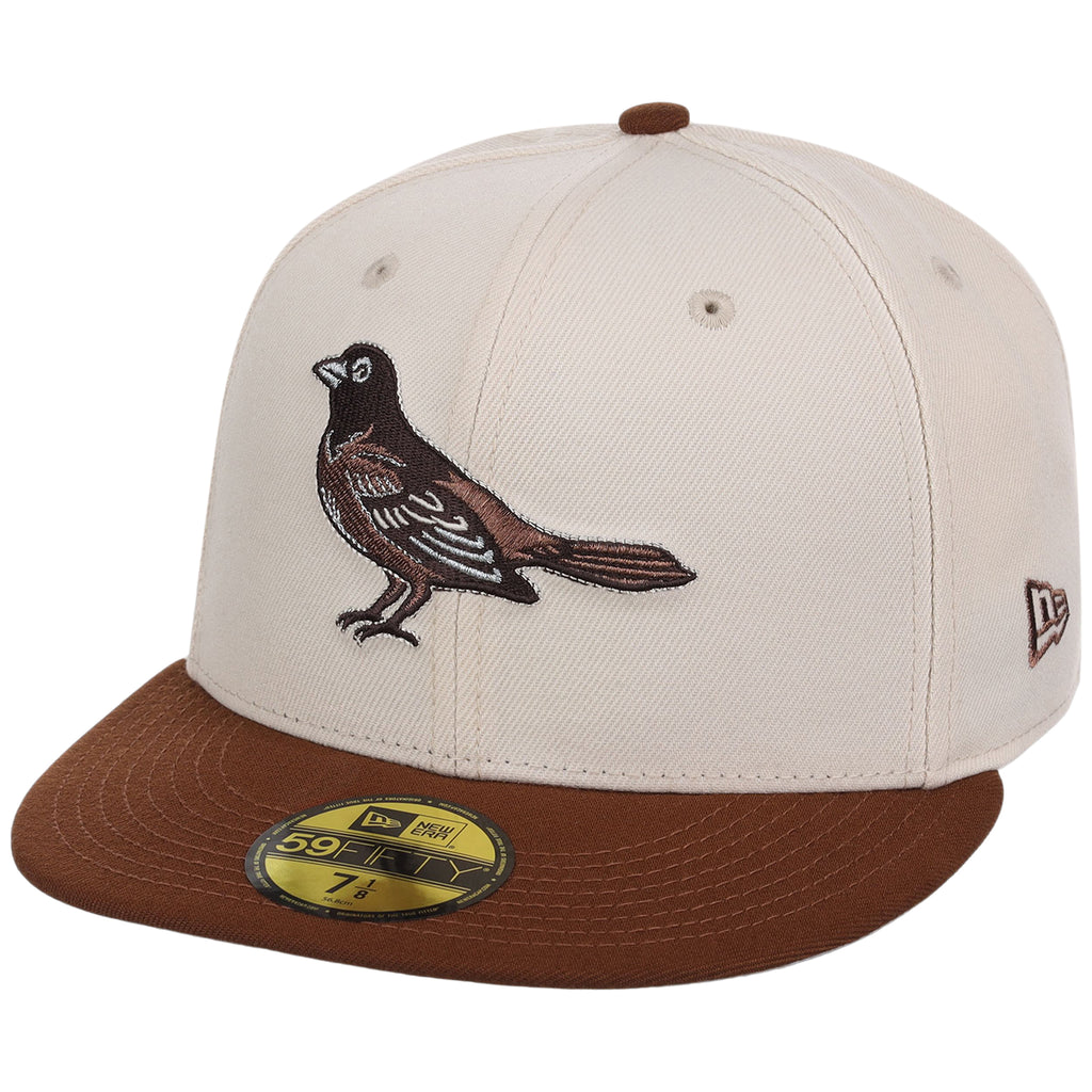 Baltimore Orioles MLB Auburn Cream New Era 59FIFTY