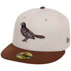 Baltimore Orioles MLB Auburn Cream New Era 59FIFTY