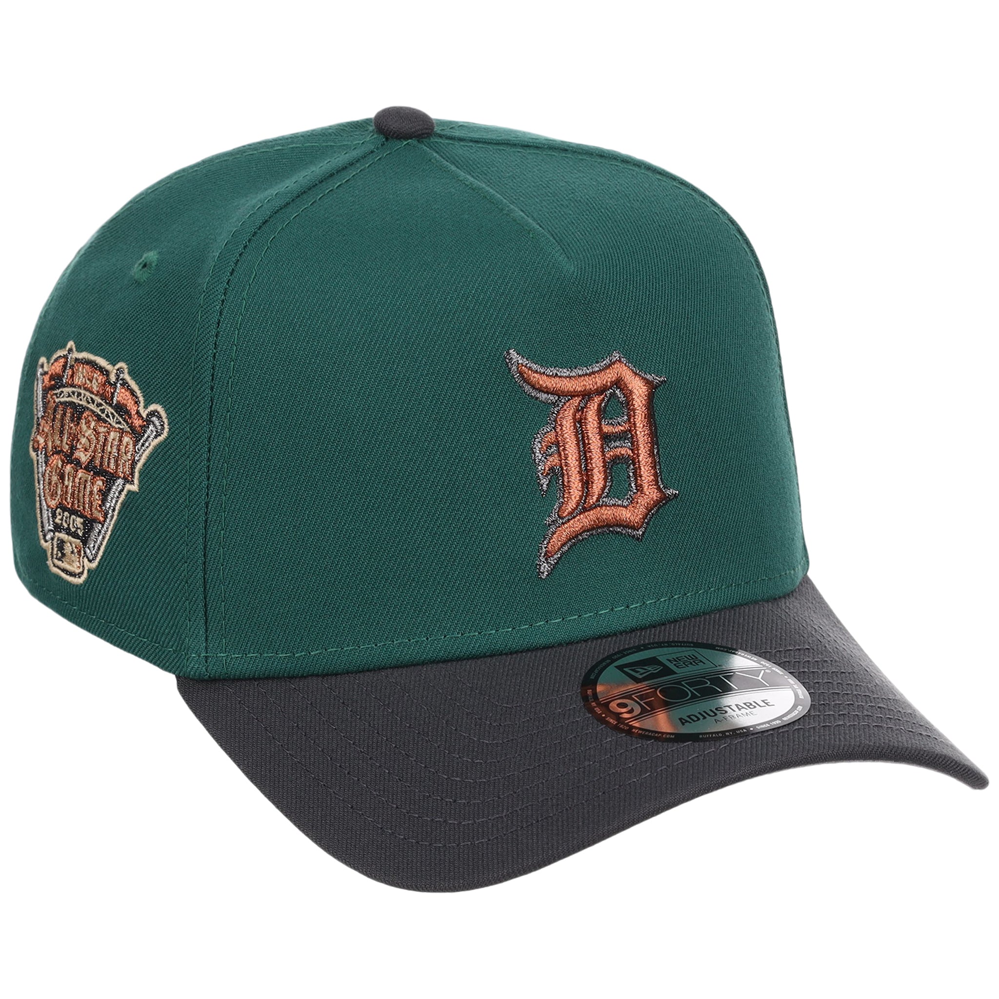 Detroit Tigers MLB Emerald Graphite New Era 9FORTY