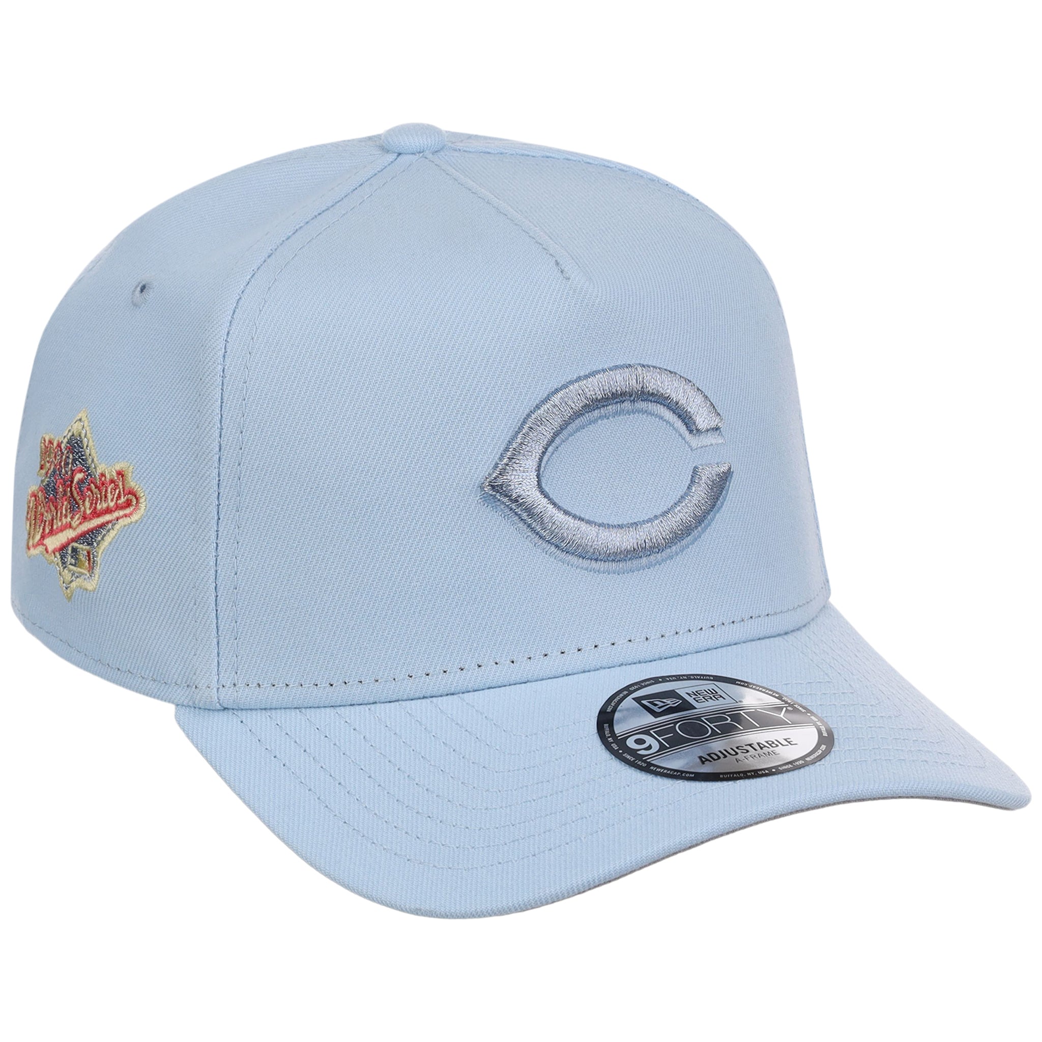 Cincinnati Reds MLB Glacial Blue New Era 9FORTY A-Frame