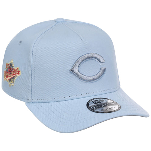 Cincinnati Reds MLB Glacial Blue New Era 9FORTY A-Frame