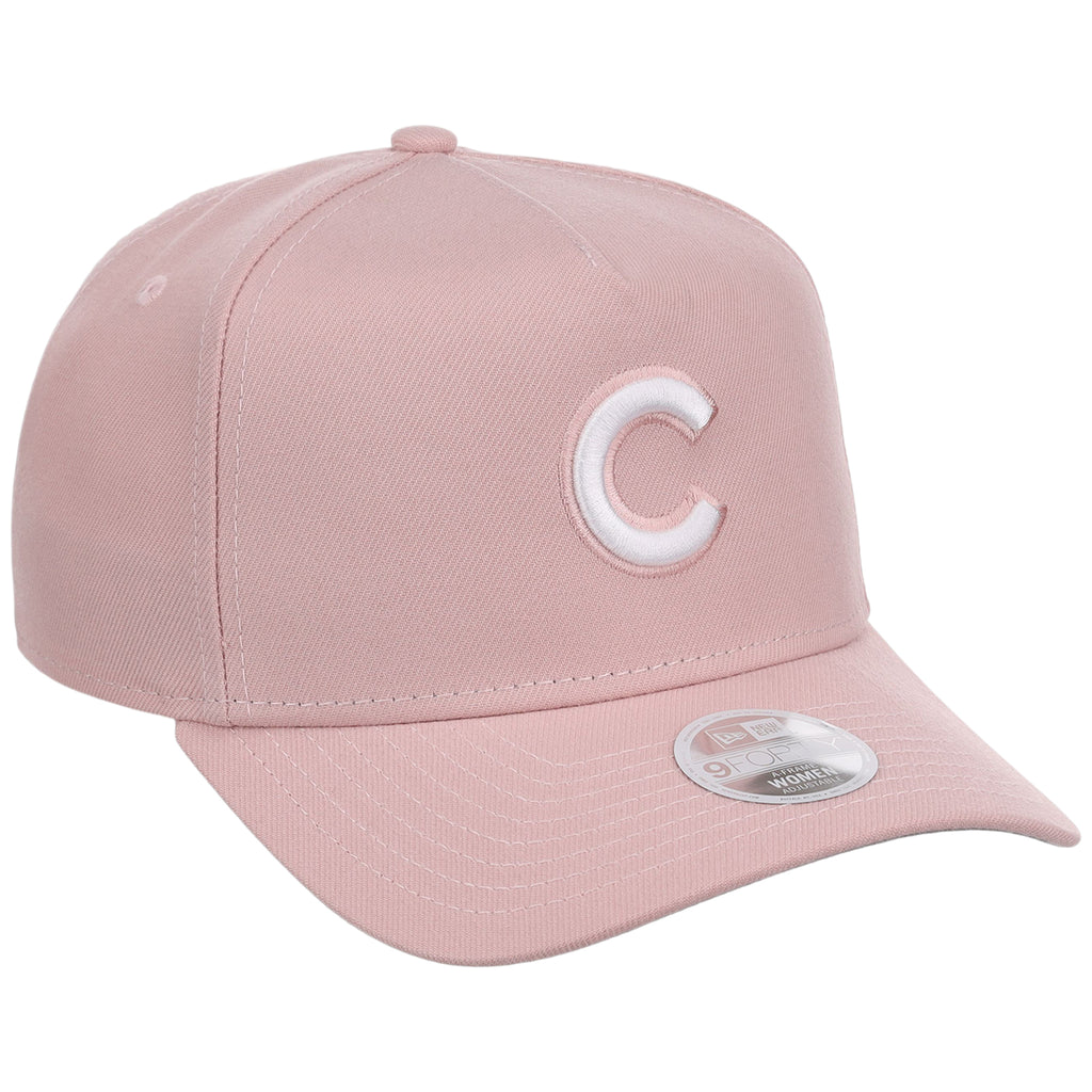 Chicago Cubs Women's New Era 9FORTY Pink A-Frame