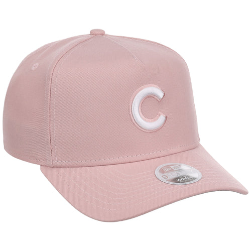 Chicago Cubs Women's New Era 9FORTY Pink A-Frame