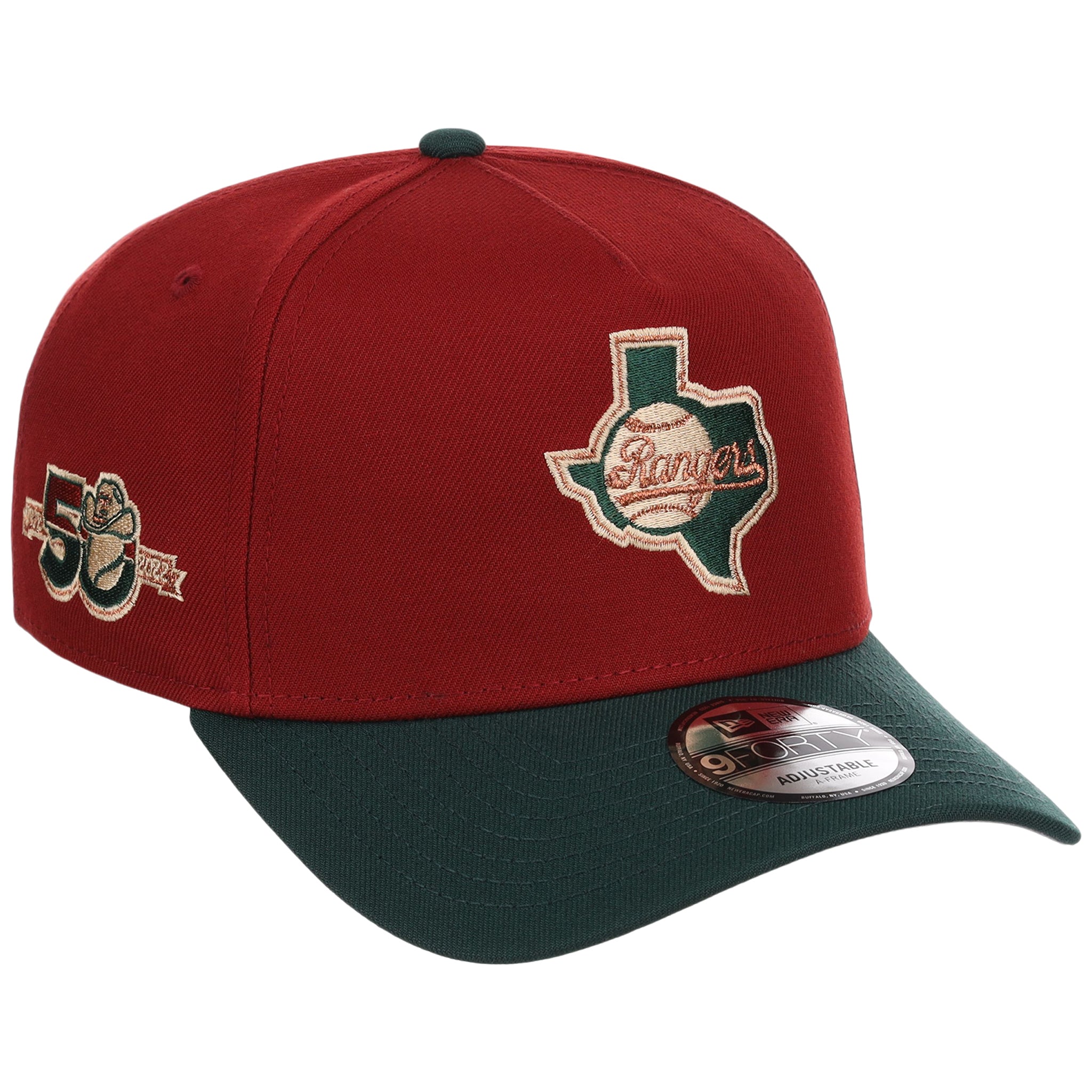 Texas Rangers MLB Terra Verde New Era 9FORTY