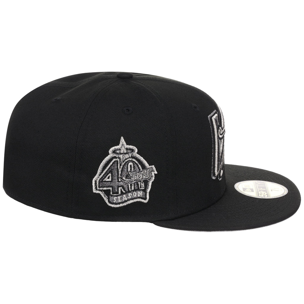 Anaheim Angels Friday Flux New Era 59FIFTY (Black/Black)