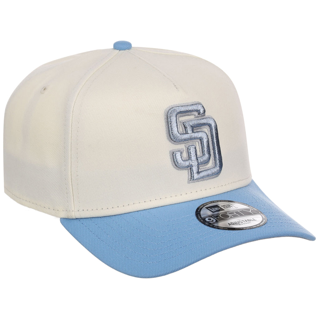 San Diego Padres MLB Chrome x Sky FASHION CORE New Era 9FORTY A-Frame