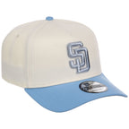 San Diego Padres MLB Chrome x Sky FASHION CORE New Era 9FORTY A-Frame