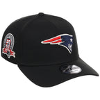 New England Patriots NFL Black Dome New Era 9FORTY A-Frame