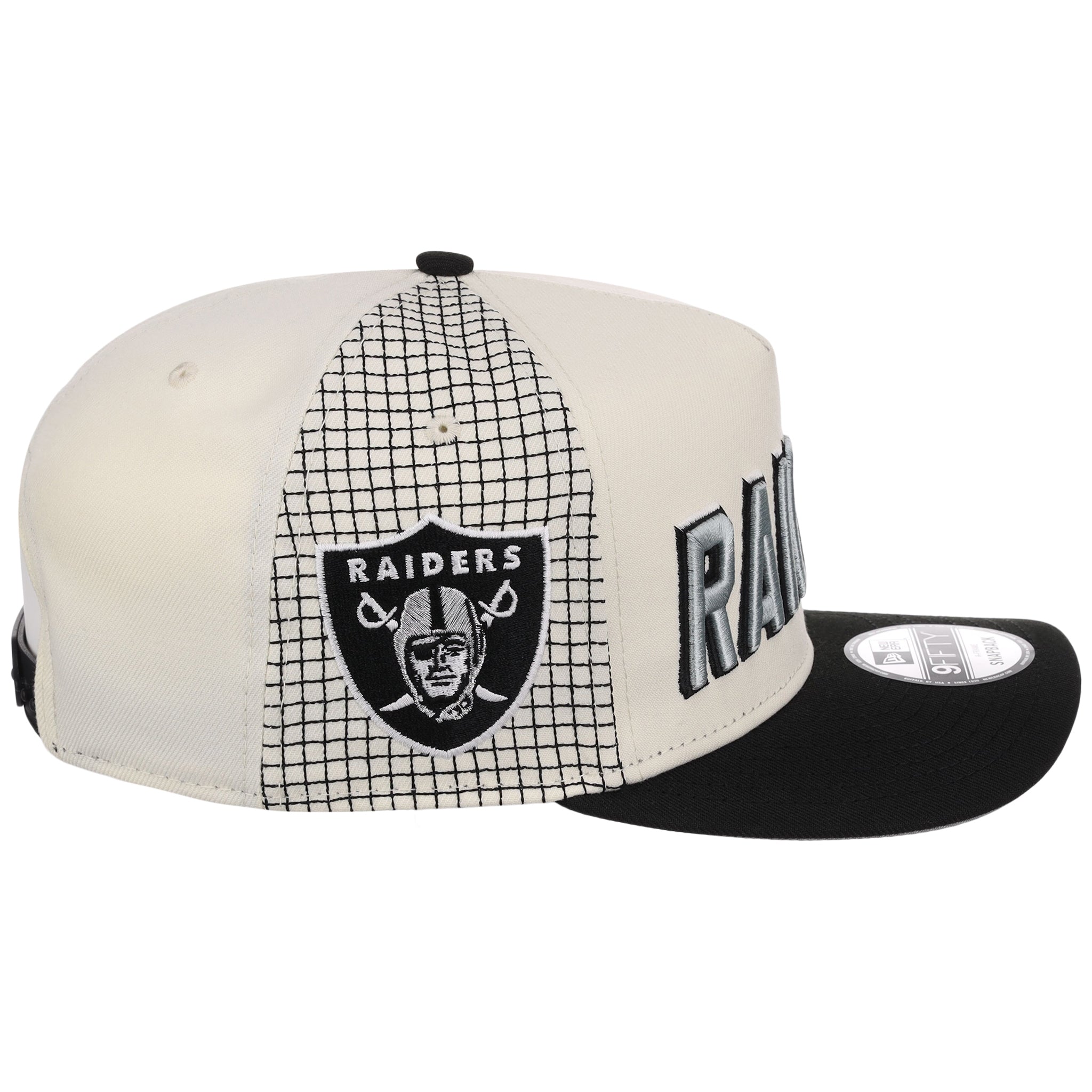 Las Vegas Raiders NFL Gridlock New Era 9FIFTY A-Frame