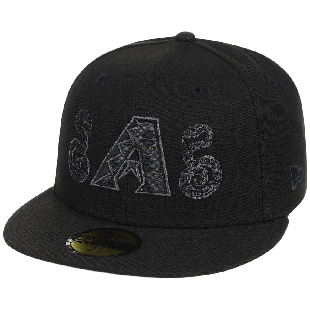 Arizona Diamondbacks Phoenix Crown the City New Era 59FIFTY (Black/Black)