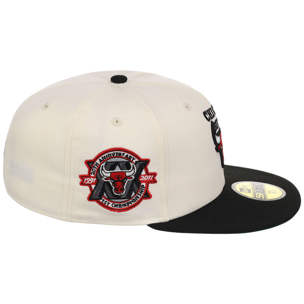 Chicago Bulls NBA Chrome OTC New Era 59FIFTY (Chrome/Black)