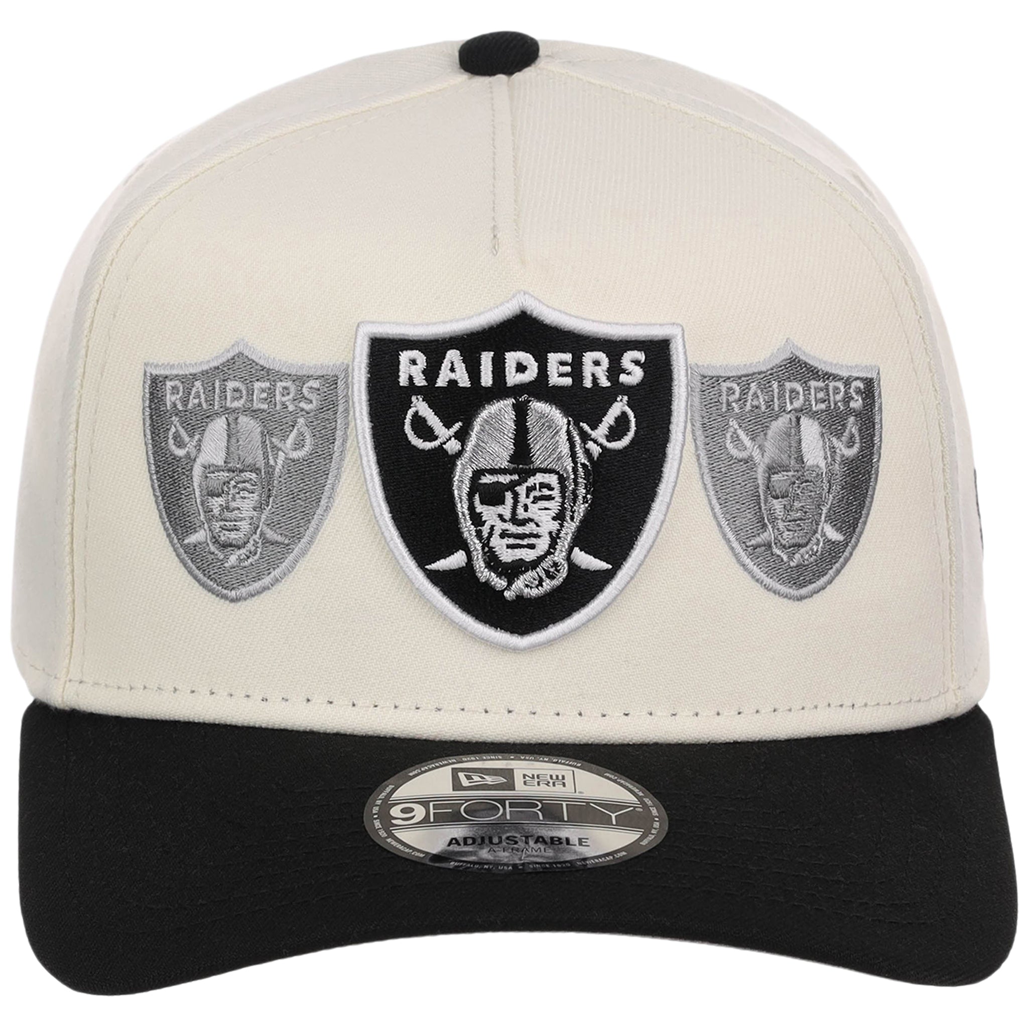 Las Vegas Raiders NFL Seismic New Era 9FORTY A-Frame