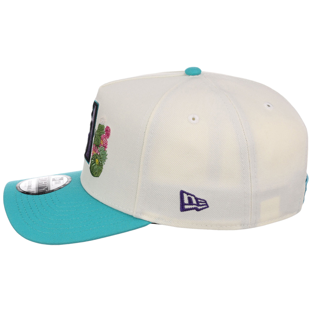 Arizona Diamondbacks Phoenix Crown the City New Era 9FORTY A-Frame (Chrome/Teal)