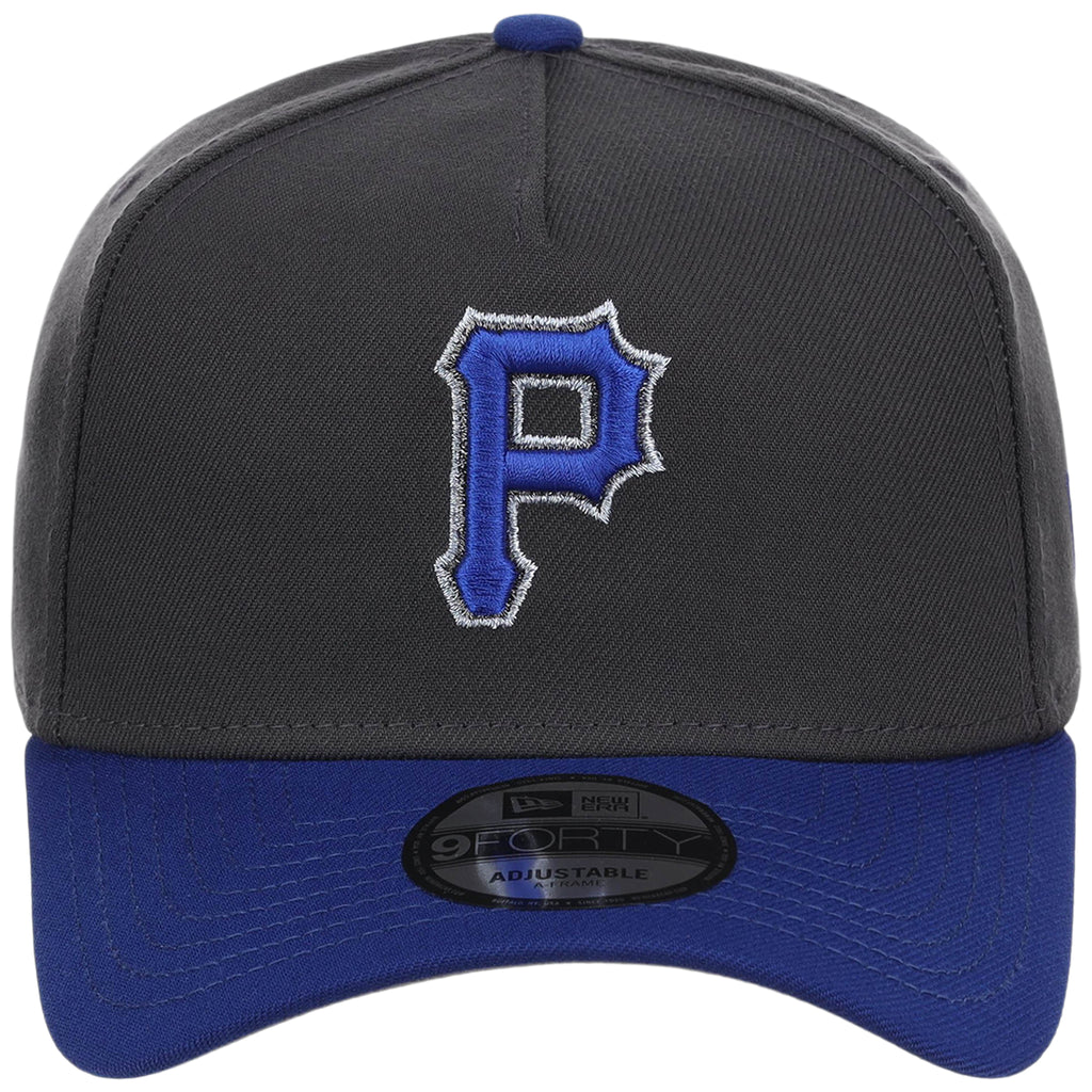 Pittsburgh Pirates MLB Graphite x Royal FASHION CORE New Era 9FORTY A-Frame