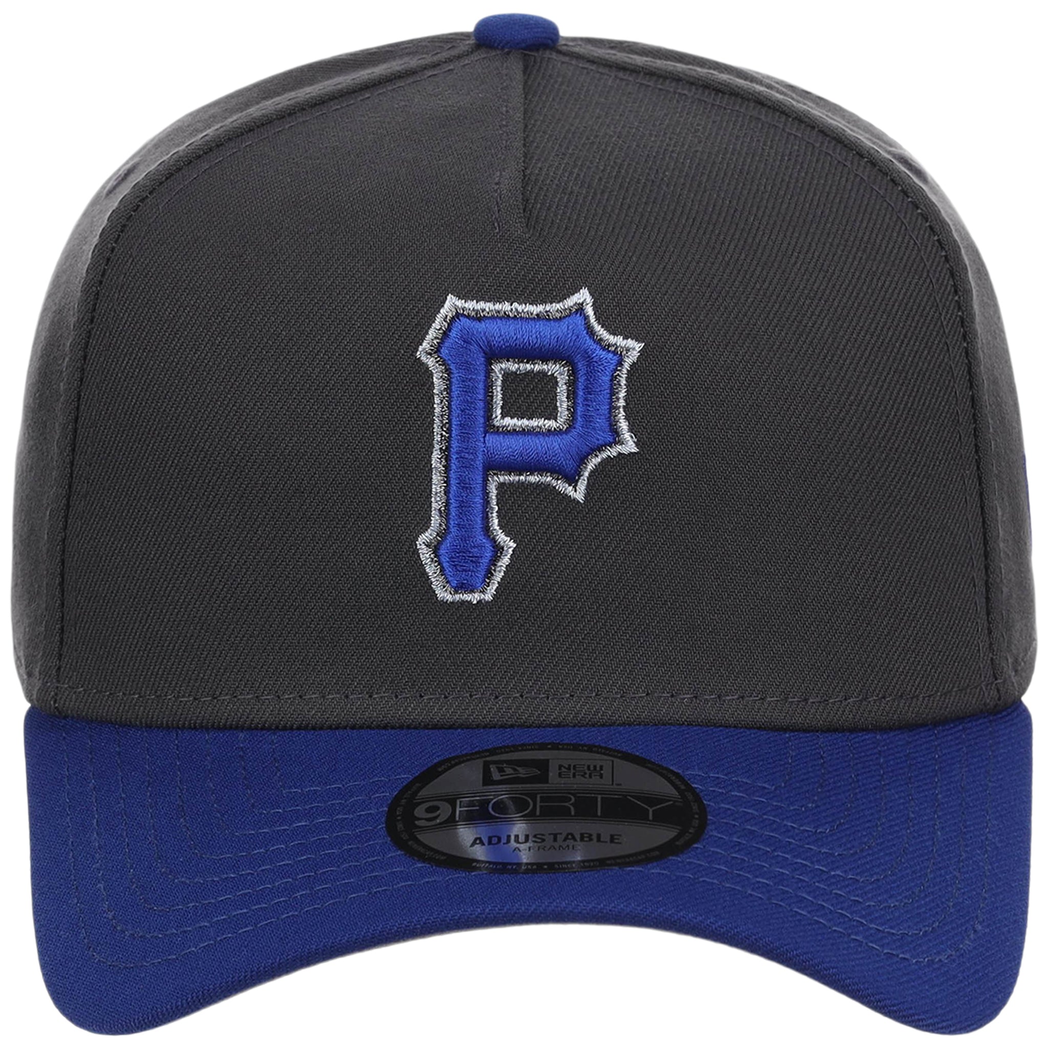 Pittsburgh Pirates MLB Graphite x Royal FASHION CORE New Era 9FORTY A-Frame