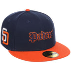 San Diego Padres Variety Pack New Era 59FIFTY (Navy/Orange) – 1