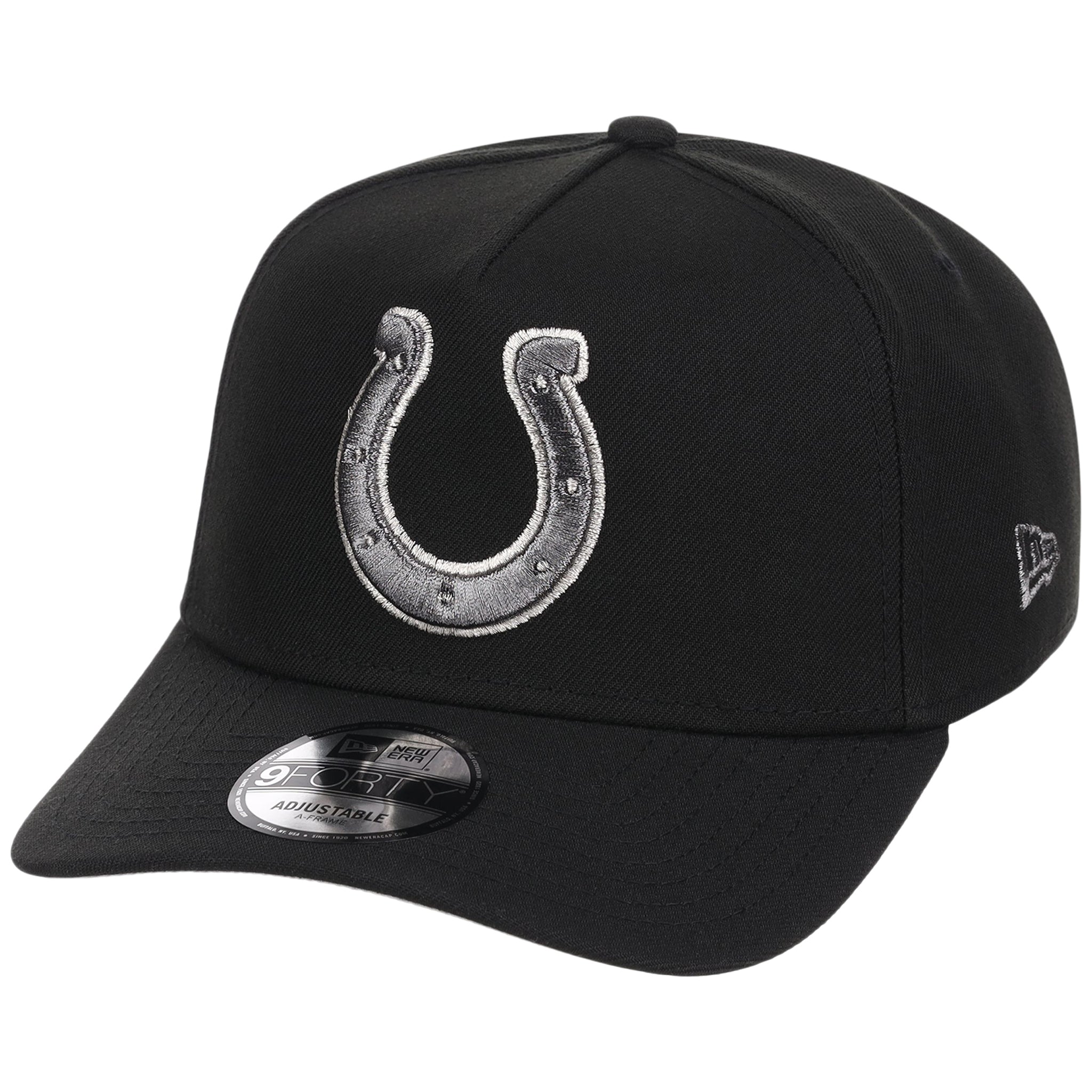 Indianapolis Colts NFL Liquid Titanium New Era 9FORTY