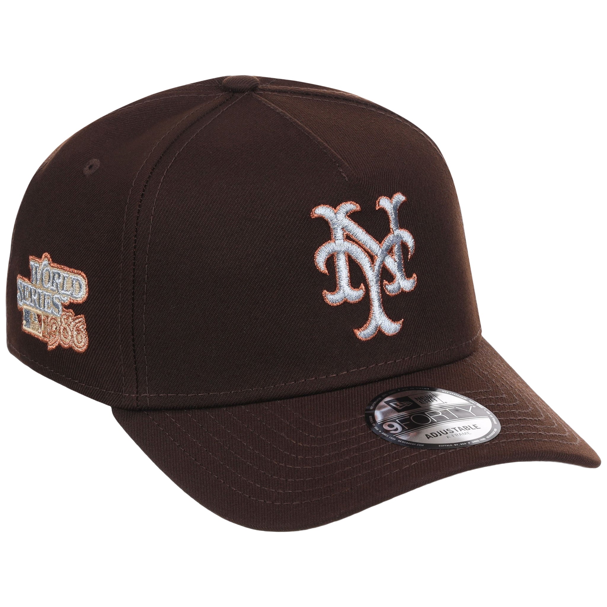 New York Mets MLB Frosted Bark New Era 9FORTY A-Frame