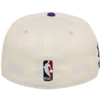 Toronto Raptors NBA Chrome OTC New Era 59FIFTY (Chrome/Purple)