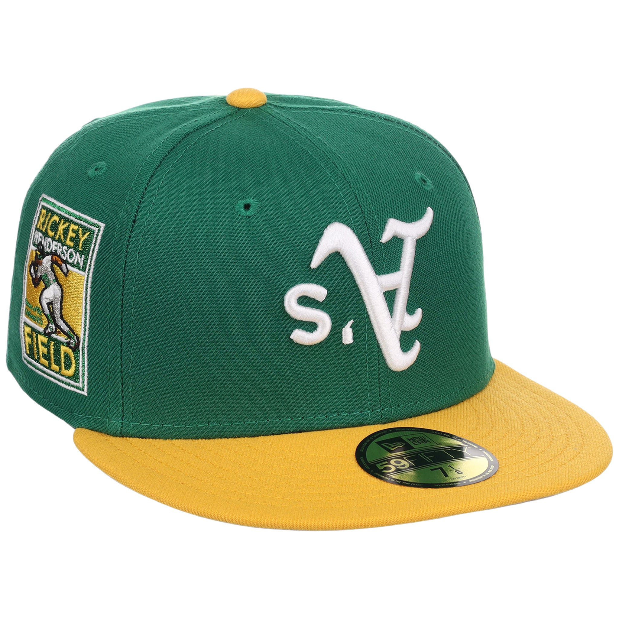 Oakland Athletics MLB Flipmode 2.0 New Era 59FIFTY (Green/Yellow/Gray)