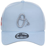 Baltimore Orioles MLB Glacial Blue New Era 9FORTY A-Frame