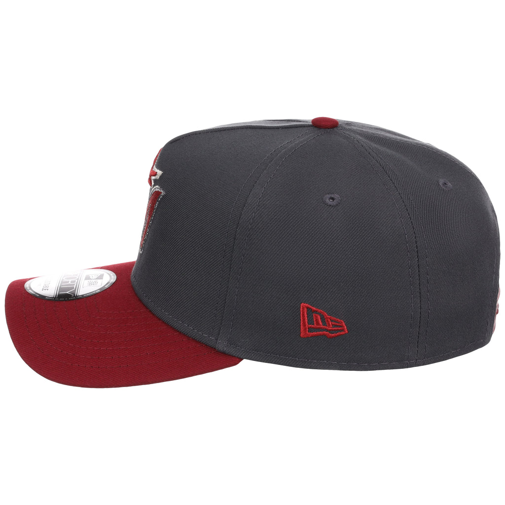 Miami Marlins MLB Graphite x Cardinal FASHION CORE New Era 9FORTY A-Frame