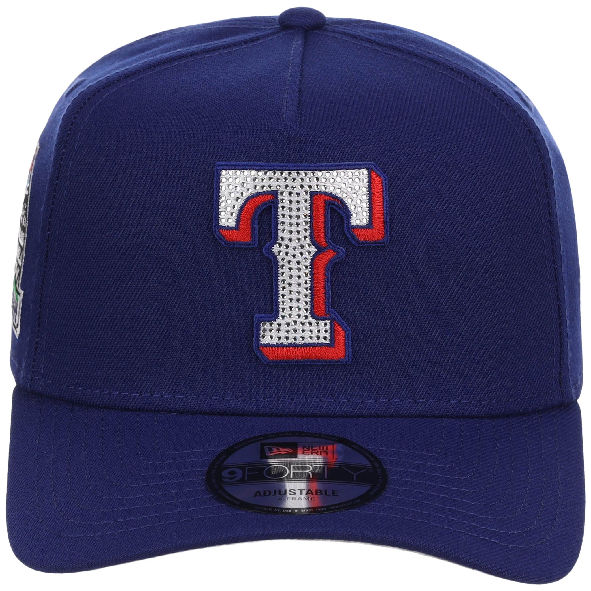 Texas Rangers MLB Diamond Bling New Era 9FORTY A-Frame