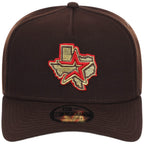Houston Astros MLB Burnt Wood FASHION CORE New Era 9FORTY A-Frame